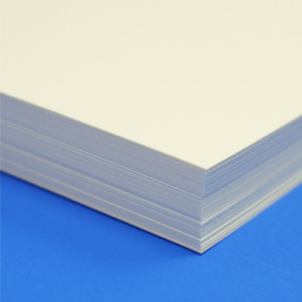 画像3: インクジェット対応厚紙 クリーム色(厚0.22mm) B6 128x182mm (3)